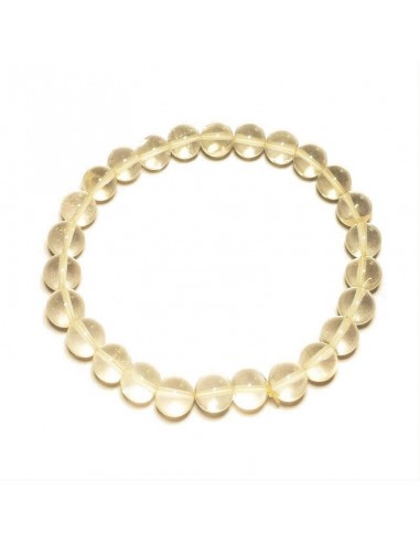 Bracelet Cristal de Roche 6mm