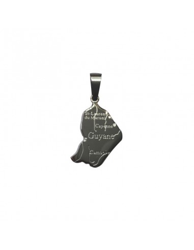 Pendentif Pays Carte Guyane