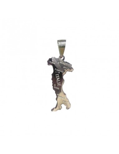 Pendentif Pays Carte Italie